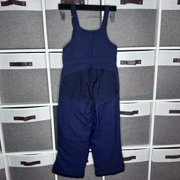 L.L. Bean Kids' Cold Buster Snow Bibs Navy Size 8 - Picture 3 of 10